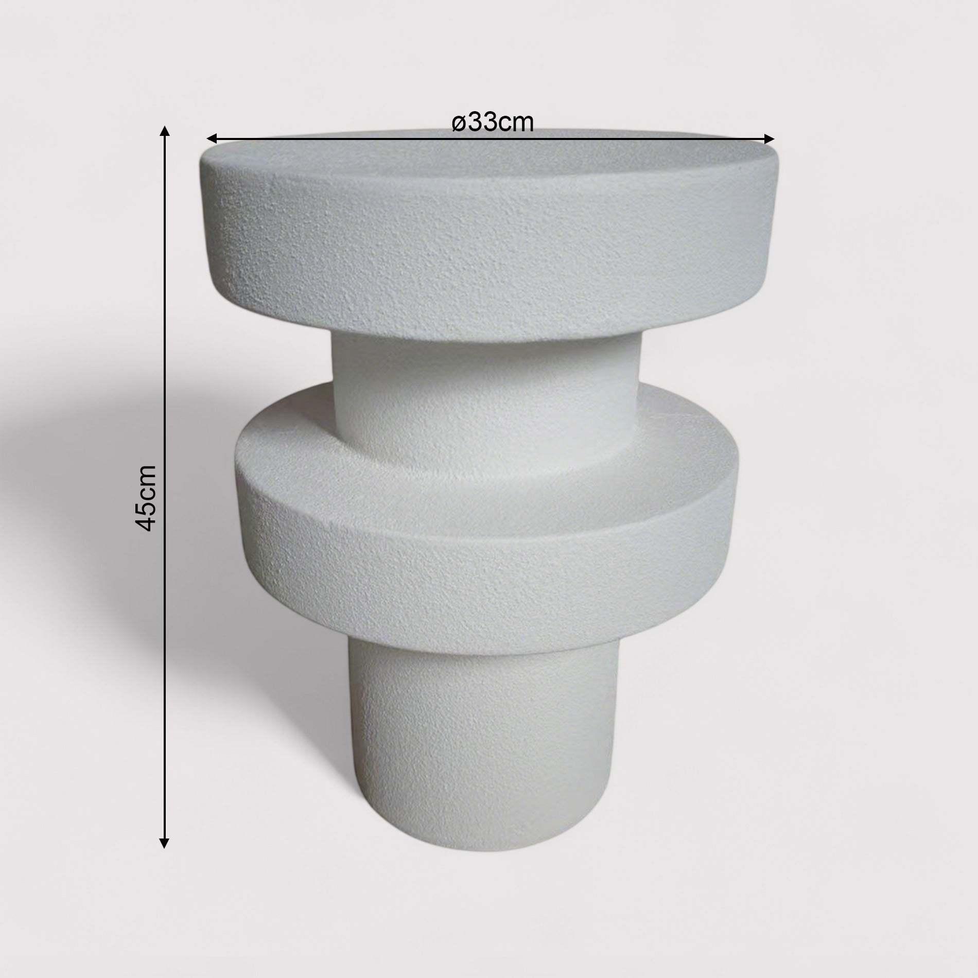 Kalix - Mesa de centro Blanco Estilo moderno
