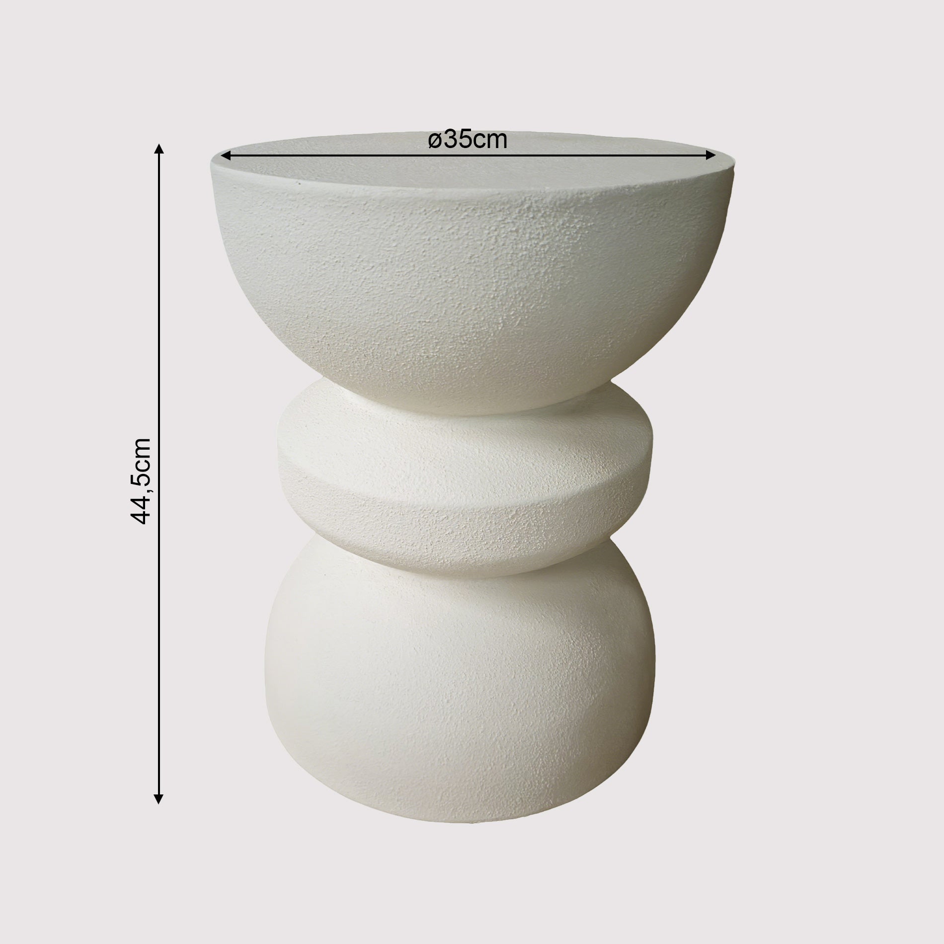 Calen - Mesa de centro Blanco Estilo moderno