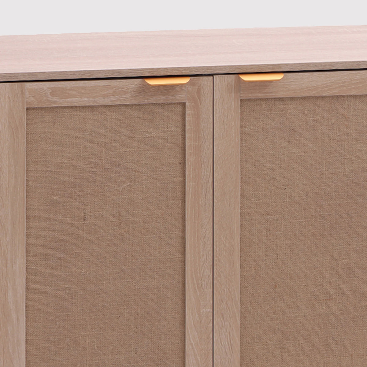 Roven - Mueble con 2 puertas y 3 cajones, madera clara