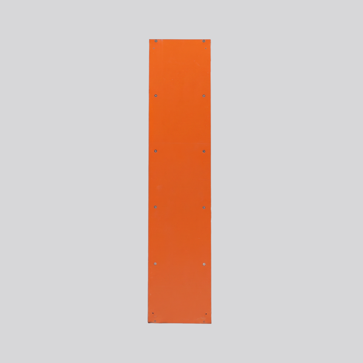 Ziven - Bookcase with 6 Shelves, Orange MDF