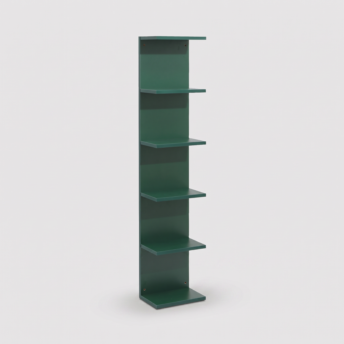 Neral - Libreria 6 ripiani in MDF verde