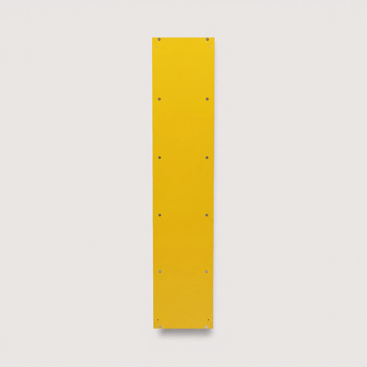 Lumen - Librería con 6 estantes, MDF amarillo