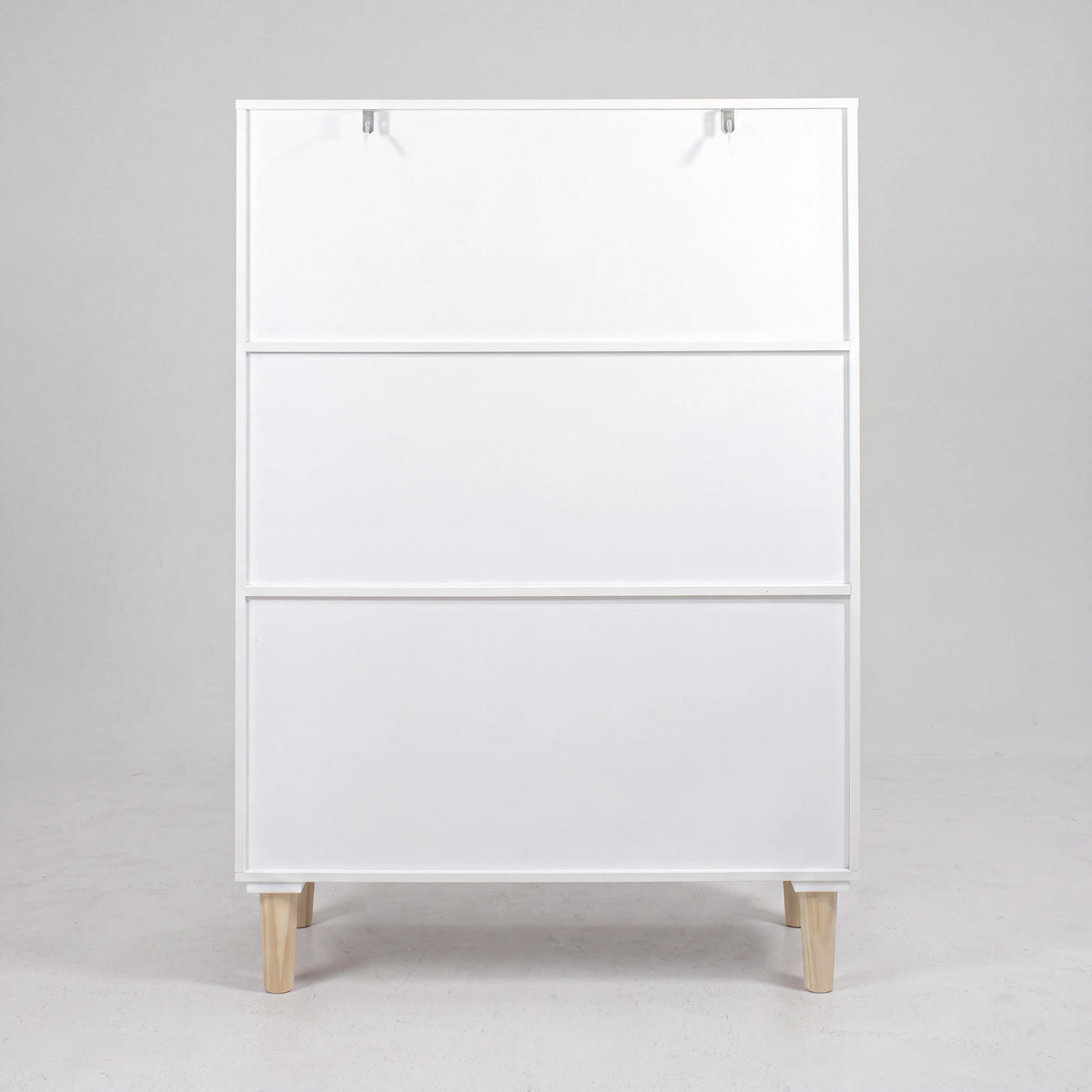 Lylia - Mobiletto per bambini con ripiani bianco e viola