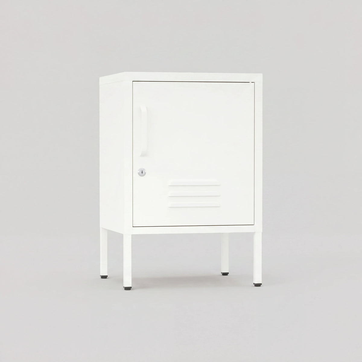 Elvi - Bedside Cabinet with Door, White