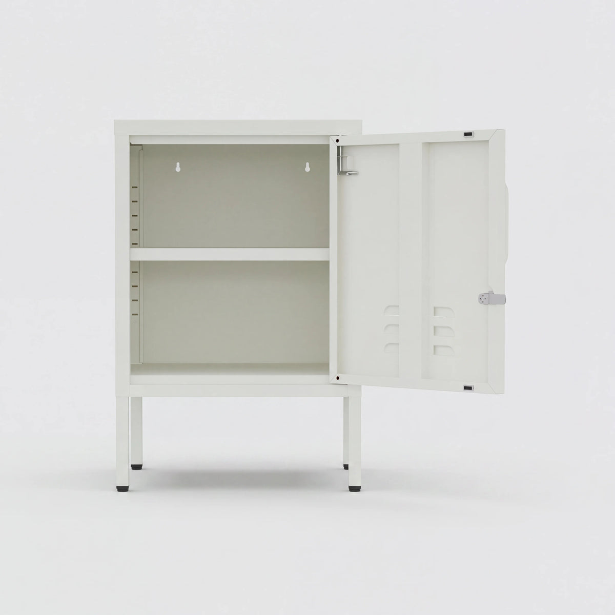 Elvi - Bedside Cabinet with Door, White