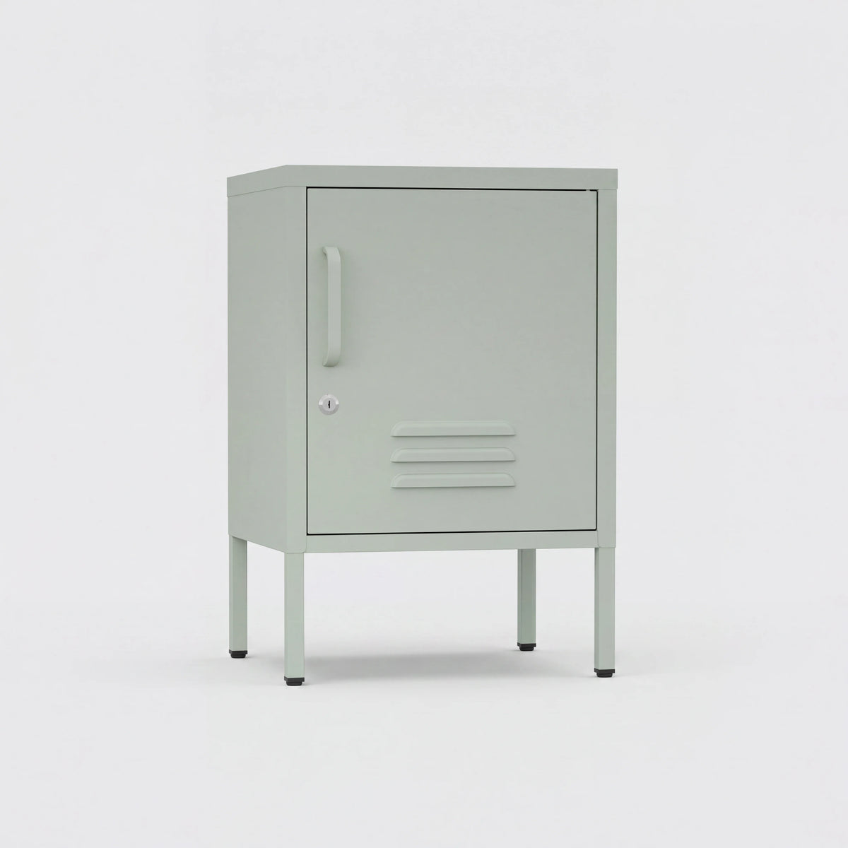 Vilde - Meuble de chevet avec porte, vert
