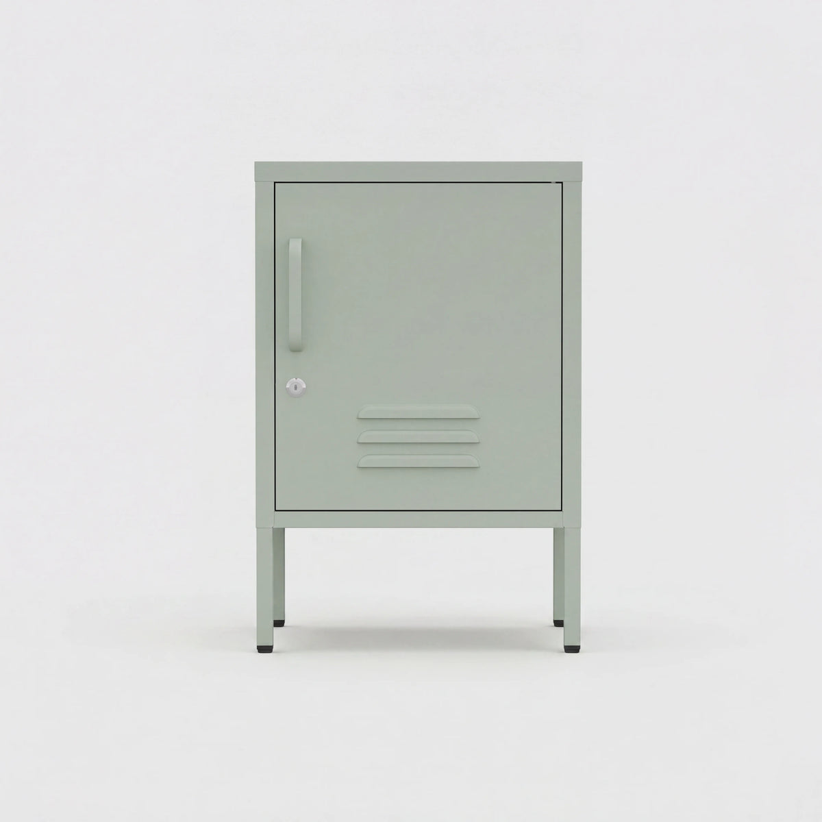 Vilde - Meuble de chevet avec porte, vert