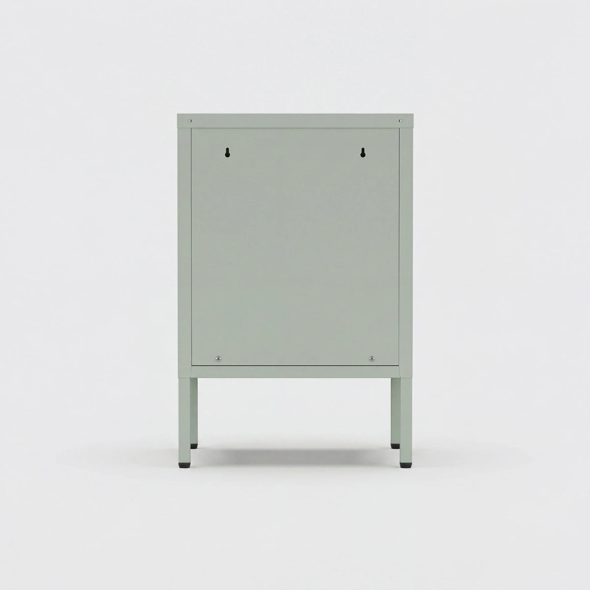 Vilde - Meuble de chevet avec porte, vert