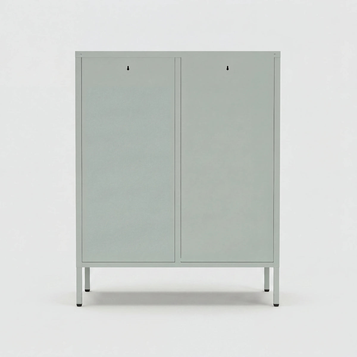 Eira - Meuble à 6 étagères avec porte, vert