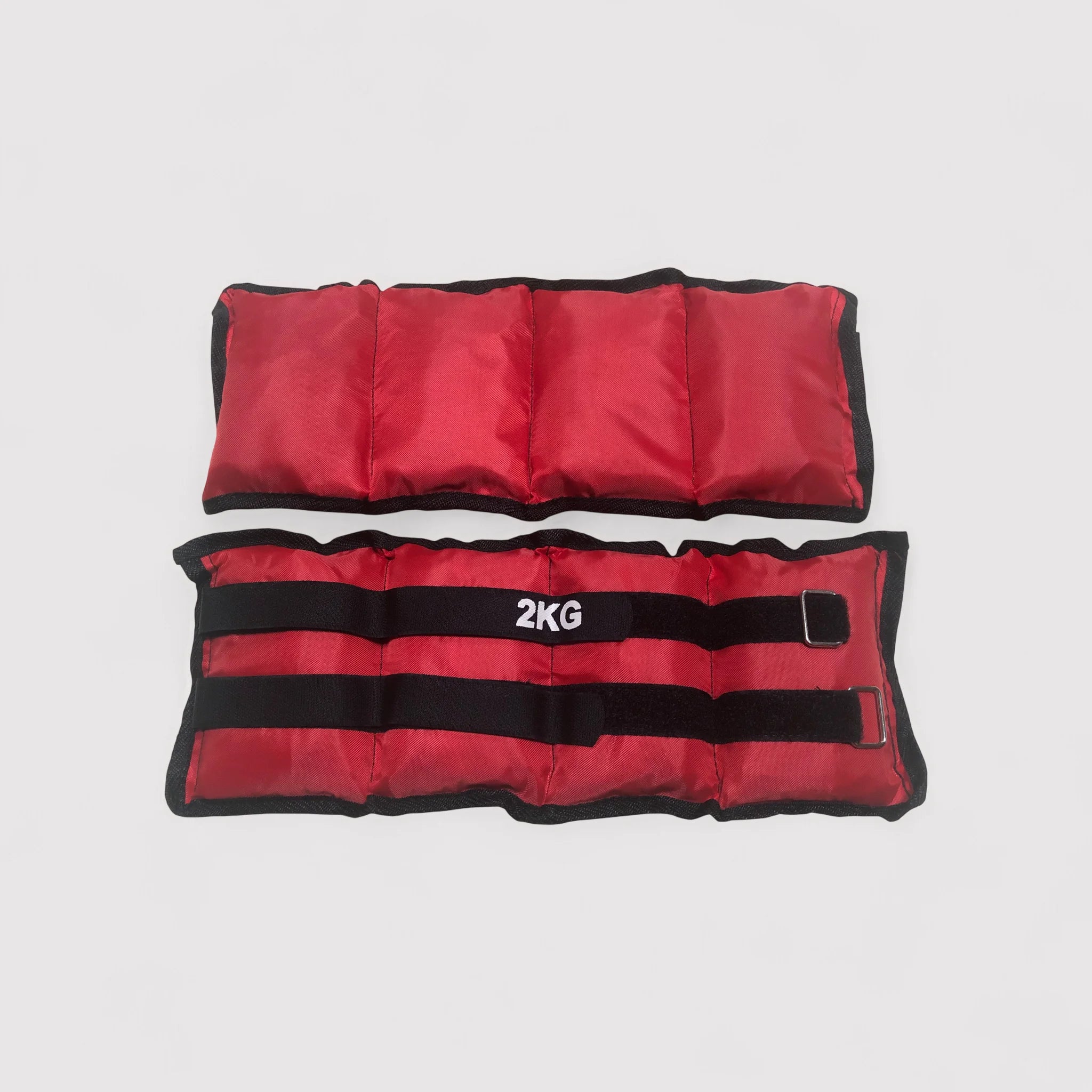 Coppia di cavigliere e polsiere 2 kg per allenamento aerobico o muscolare