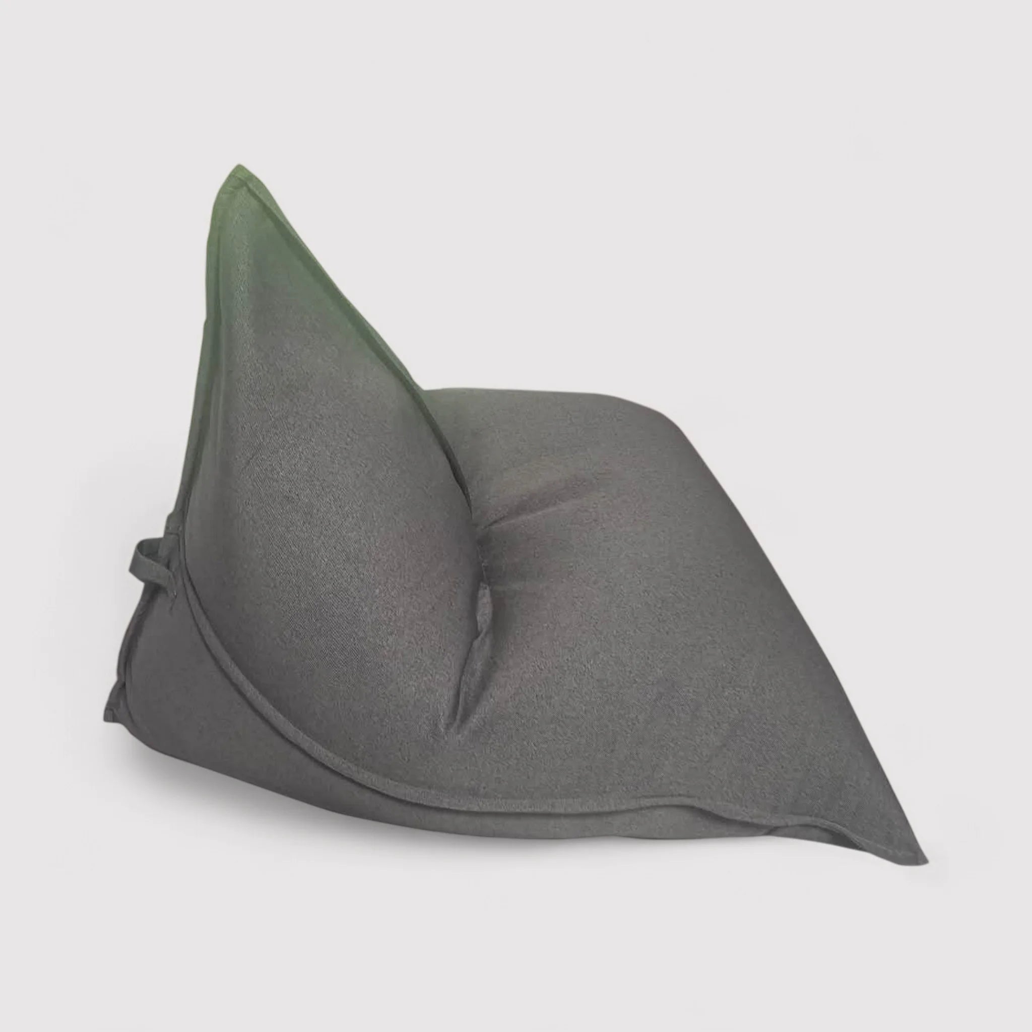 Clerodendro - Fodera per pouf a sacco grigio da riempire