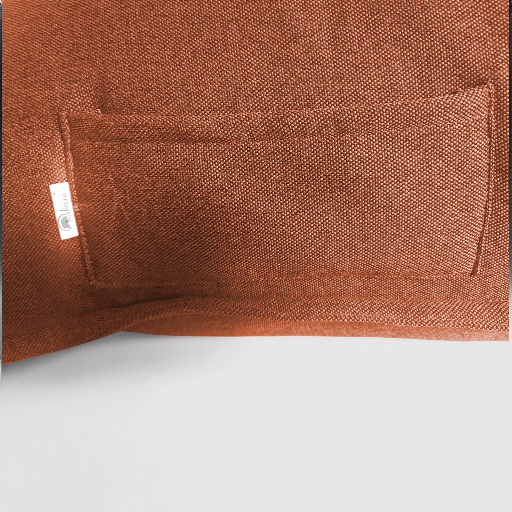 Carambola - Fodera per pouf a sacco arancione da riempire