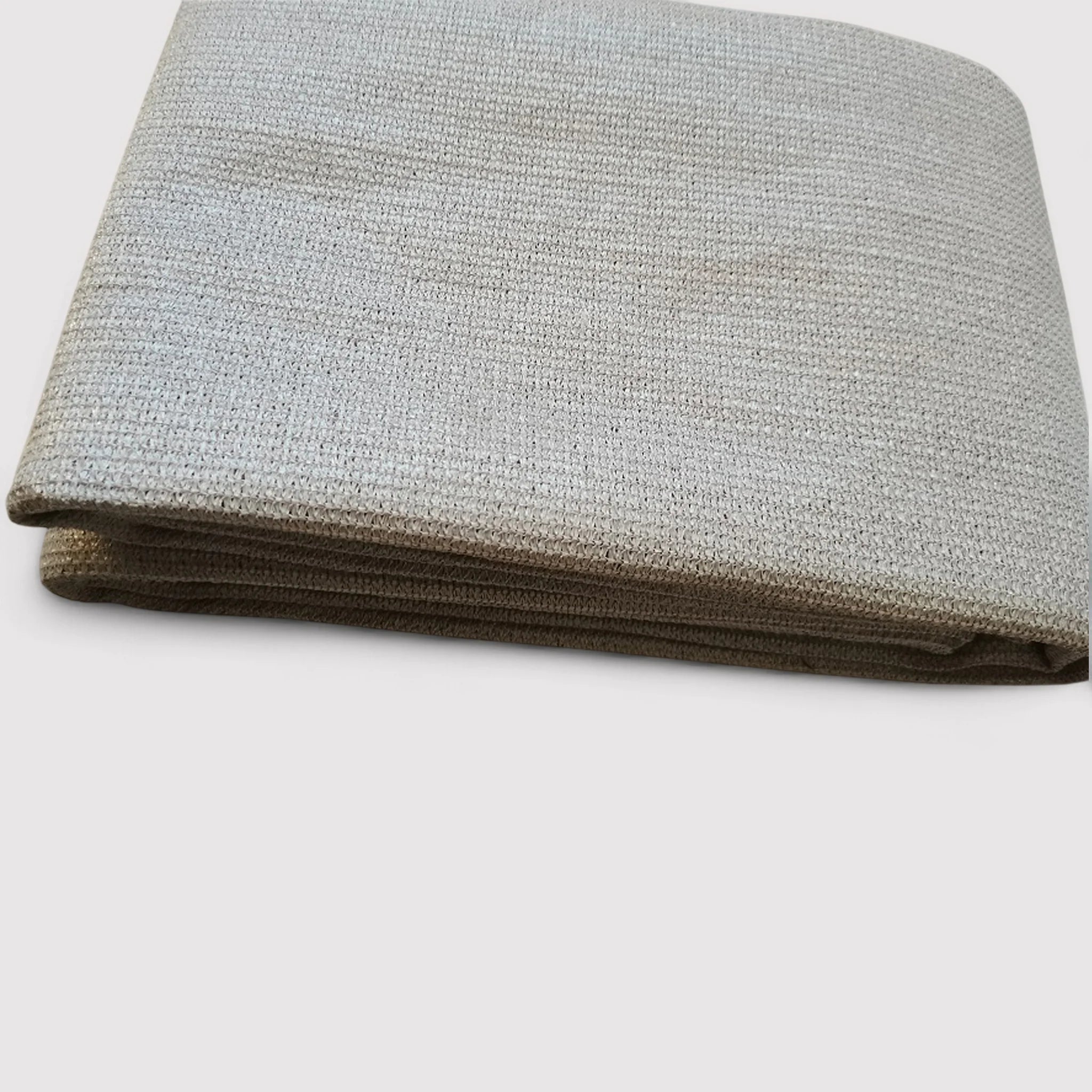 Abelia - Copertura per balcone in polietilene grigio 75x600 cm