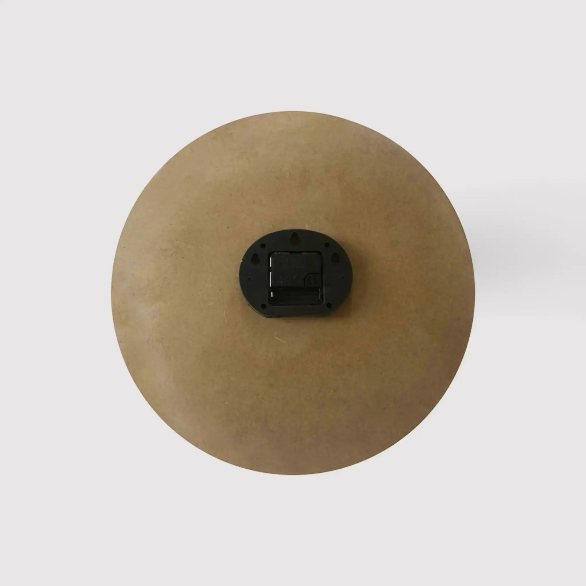 Dittamo - Orologio da muro marrone in stile minimalista