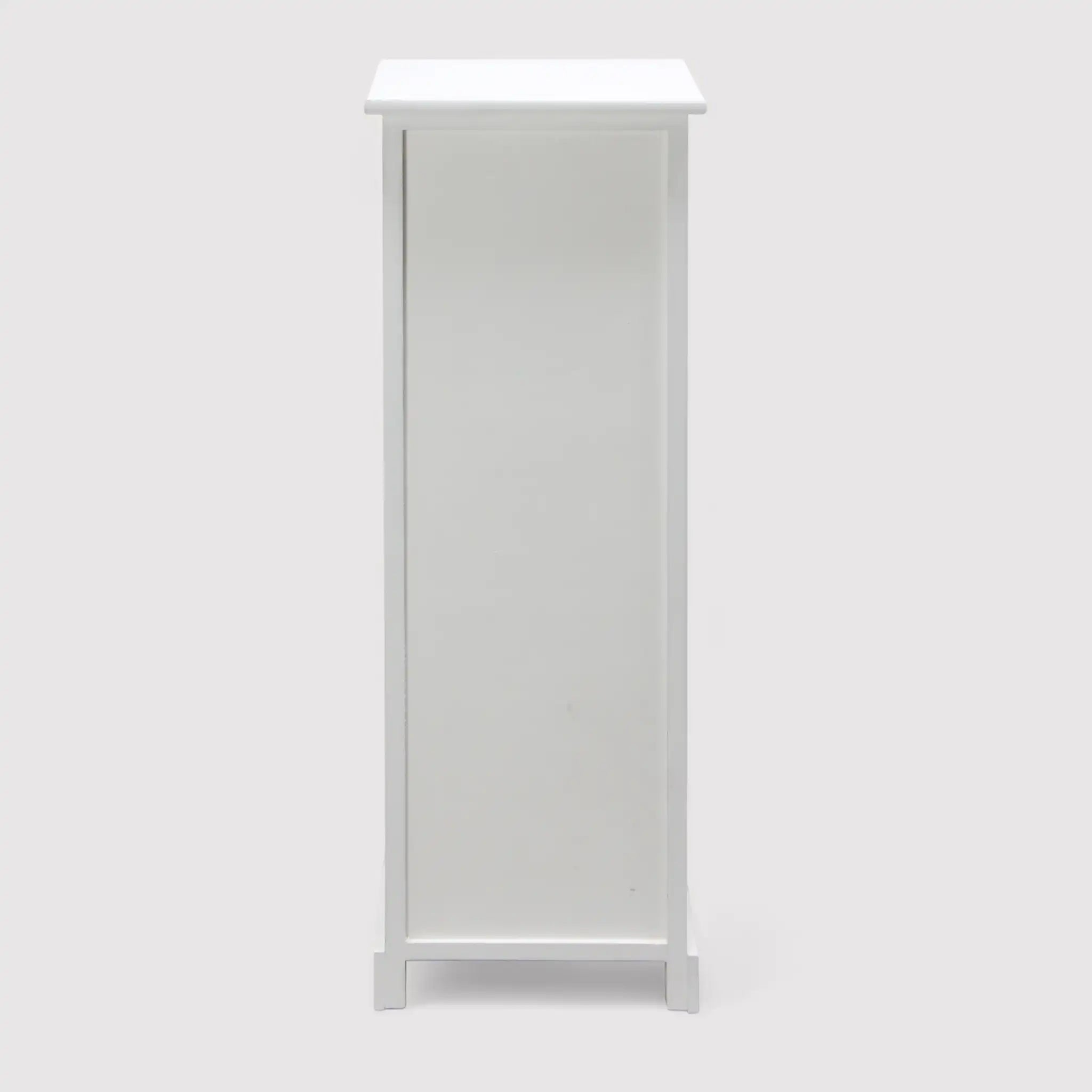 Lilium - Cassettiera con 5 cassetti bianca multiuso