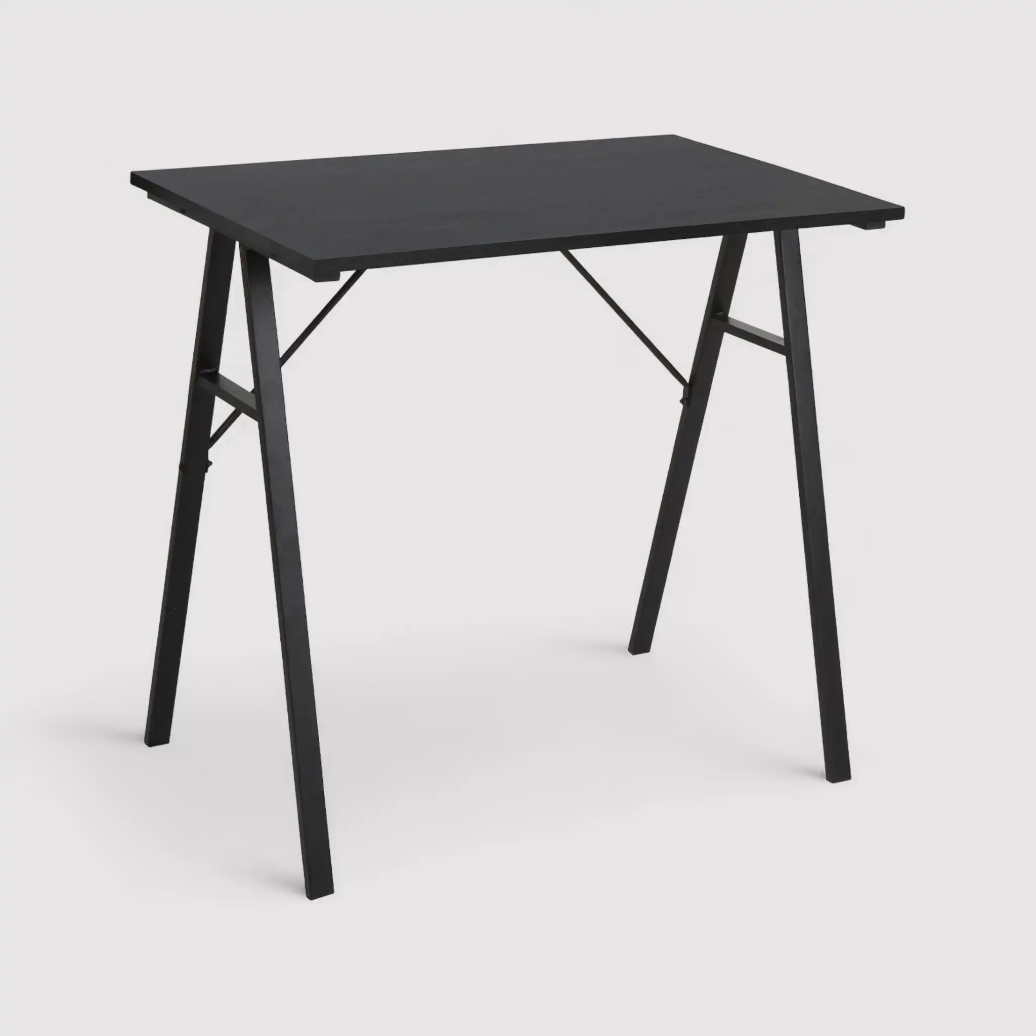 Akadama - Scrivania porta pc salvaspazio nera per sala studio