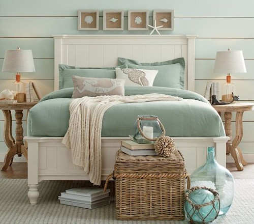 Camera da letto in stile marinaro