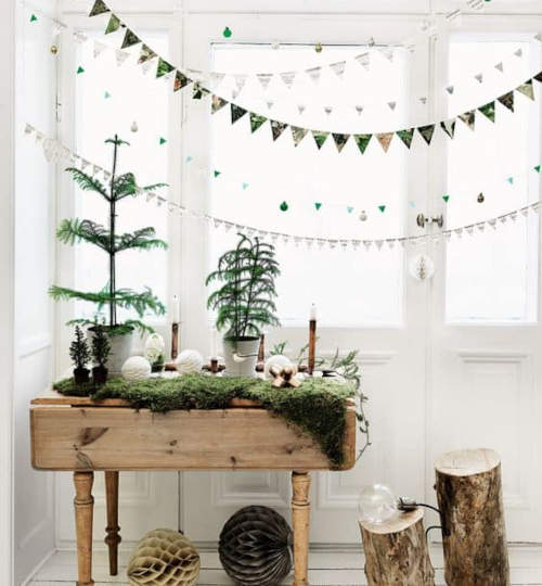 Materiali per decorazioni di Natale scandinave