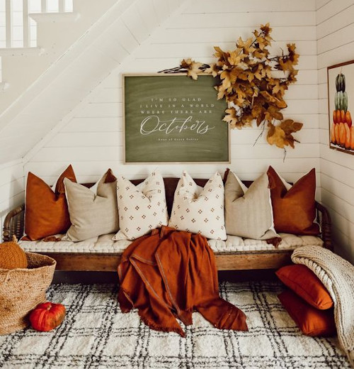 8 ispirazioni per decorare casa in autunno - Rebecca Mobili