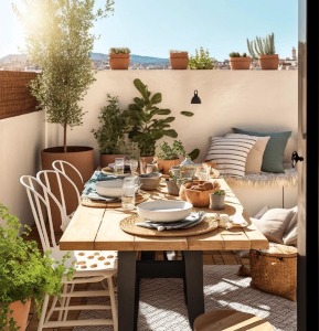 Terrace furniture: how to choose them and how to best match them!