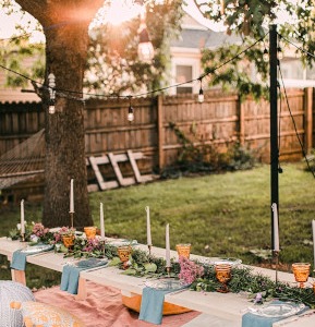 How to throw a super chic garden party in 4 steps!