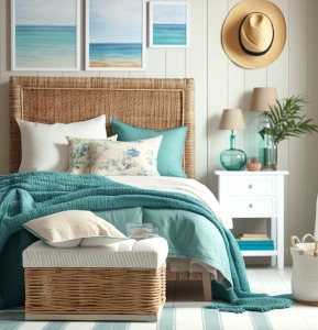How to furnish a beautiful bedroom by the sea: 4 tips (plus one)