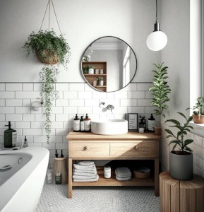 The Nordic style bathroom: all the secrets to furnish it well