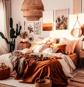 Boho chic color palettes: how to choose the right tones for you