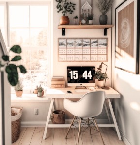 Das Büro in Ihrem Zuhause: Wie ein Arbeitszimmer einrichten