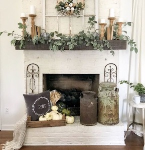 9 ideas for decorating the fireplace with style and simplicity!